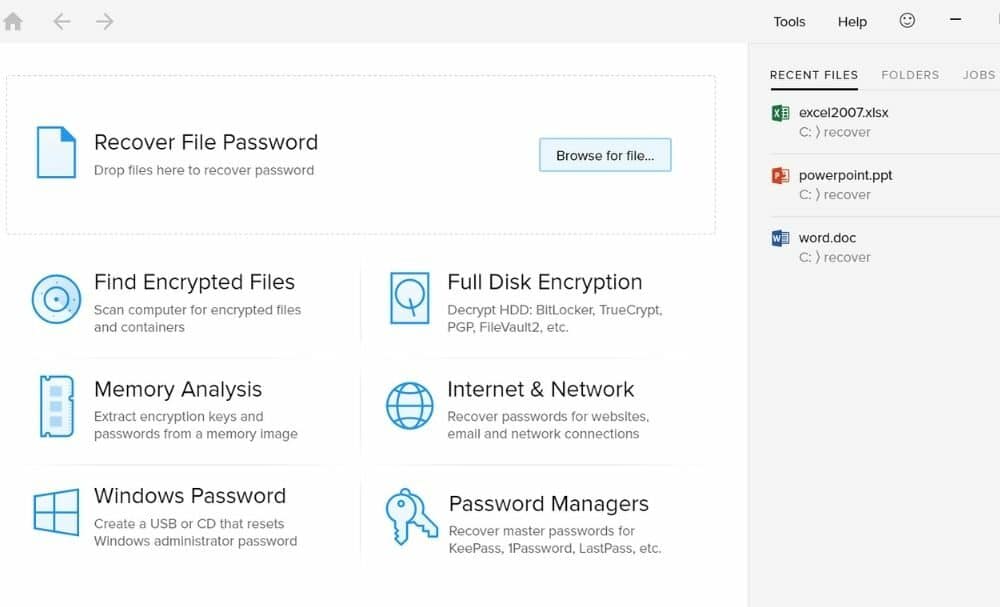 Passware Password Recovery Tool 