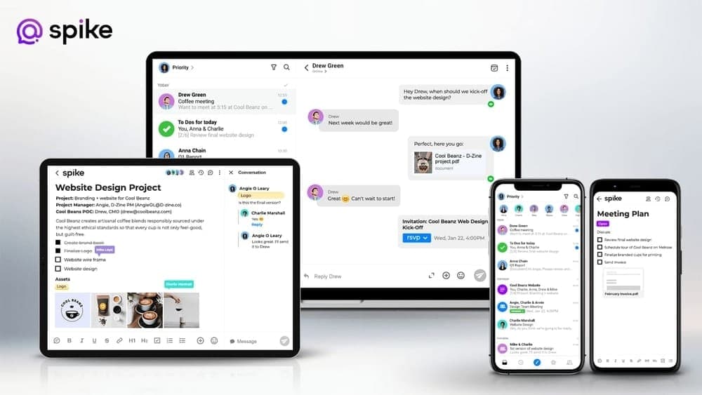 Spike - Your inbox, reinvented, email apps for iPhone