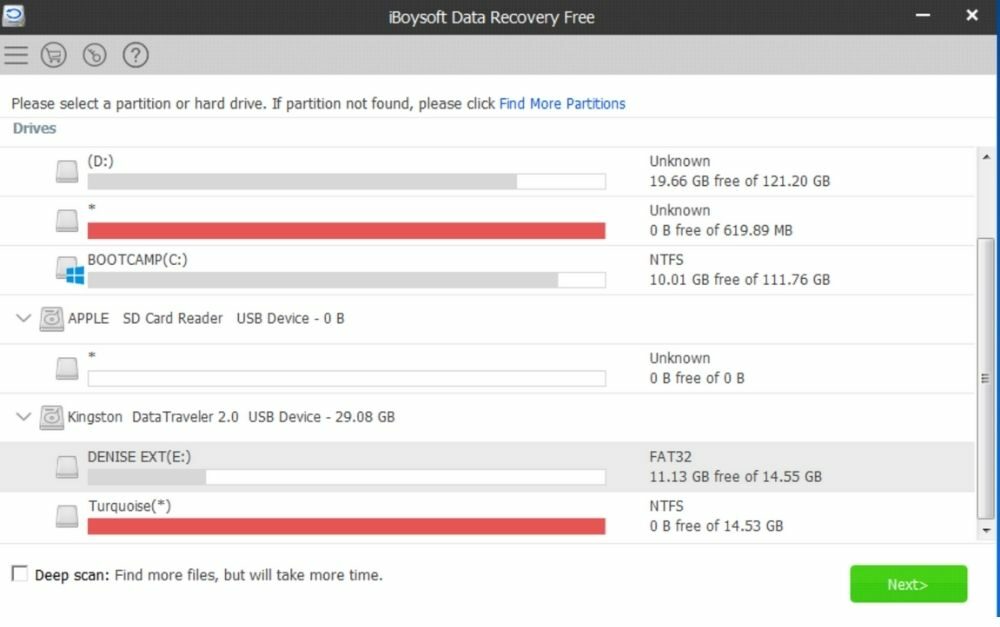 iBoysoft Data Recovery windows data recovery