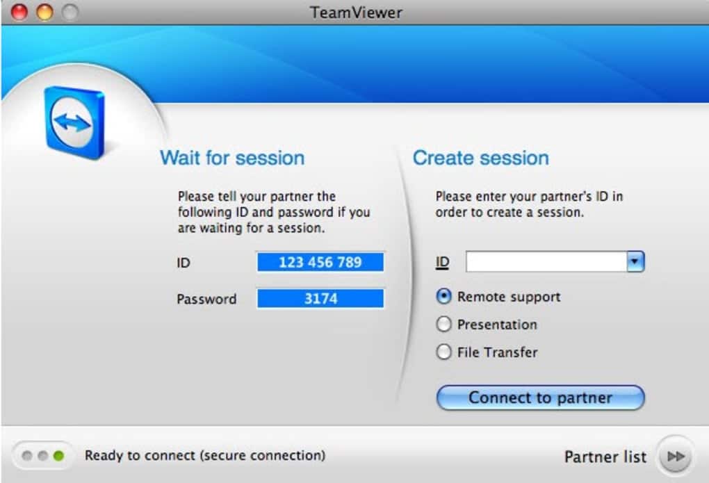 TeamViewer remote desktop app for mac