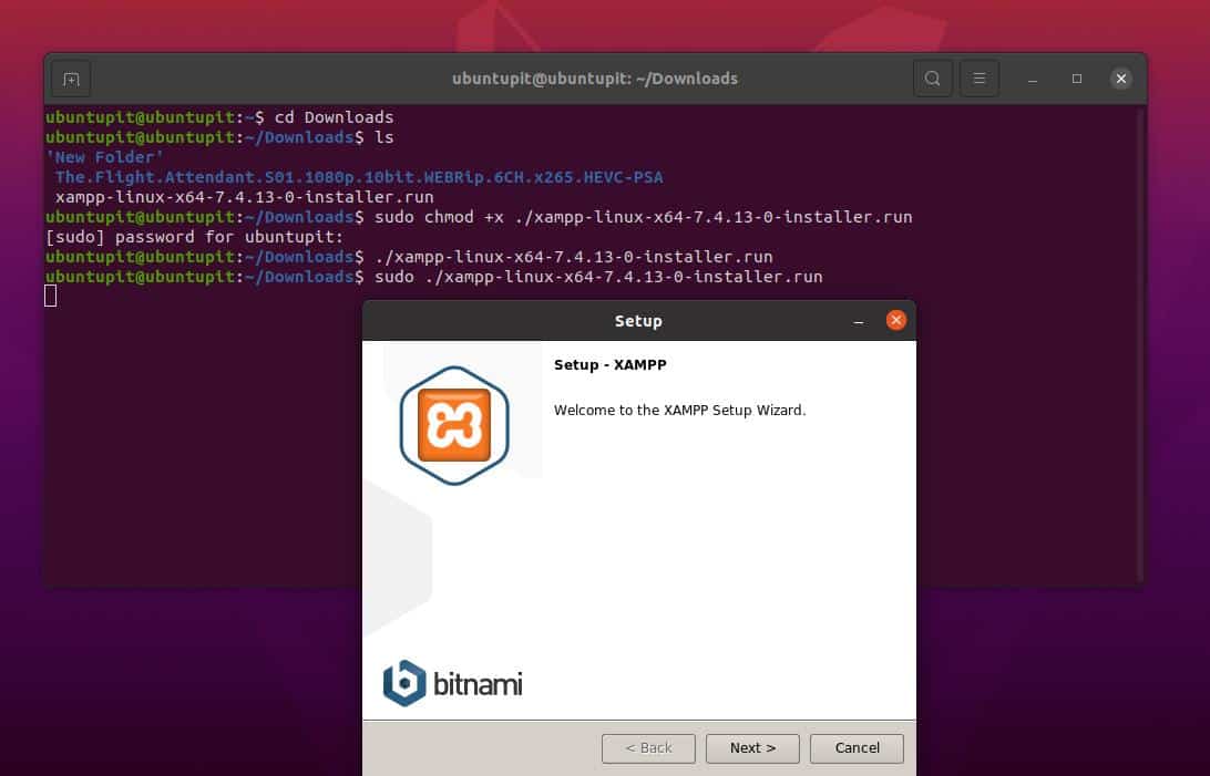 xampp .run package in Linux