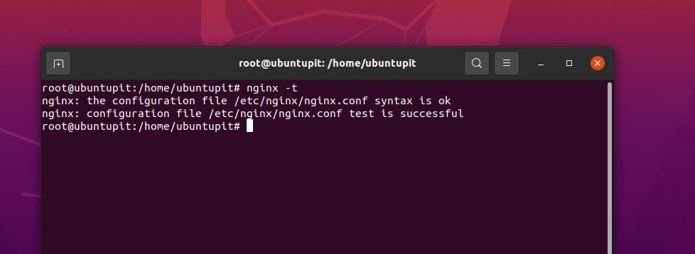 Nginx http/2.0 vérification sous Linux
