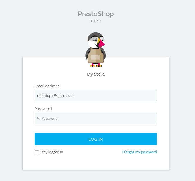 Prestashop on web