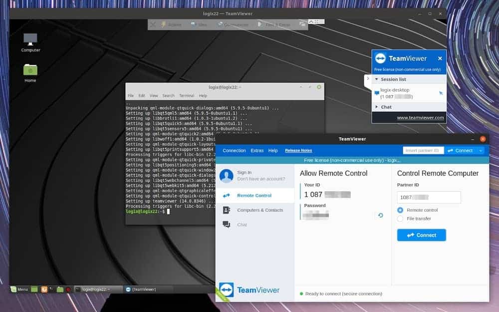 TeamViewer remote desktop for Windows