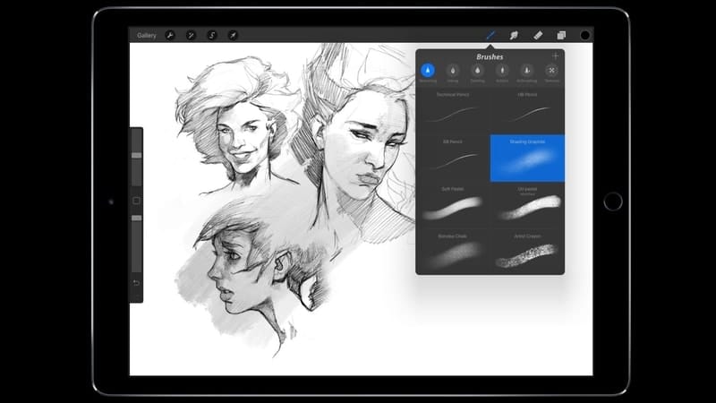 procreate - drawing apps for iPad