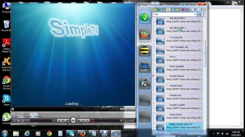 simpletv windows 10 IPTV Player