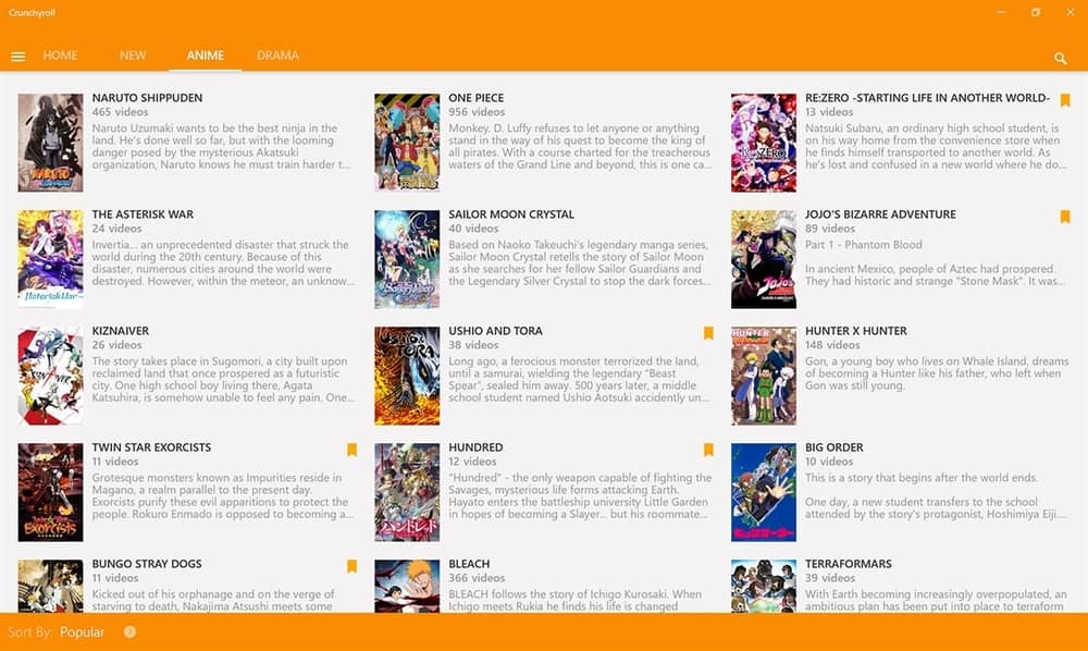 Crunchyroll manga reader for PC