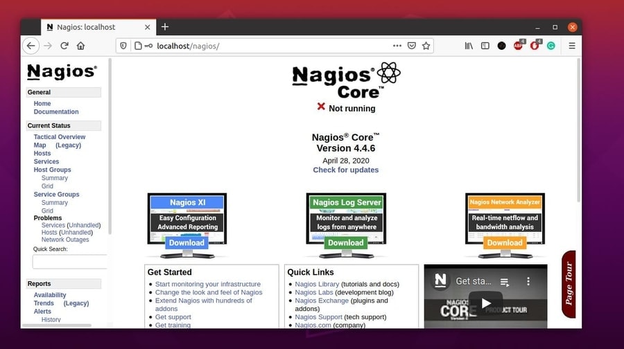 Nagios in Ubuntu and Debian