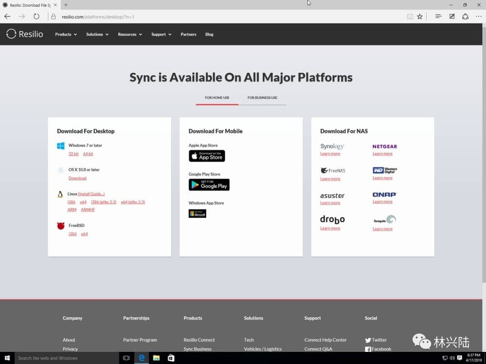 Resilio Sync File Transfer Apps for PC