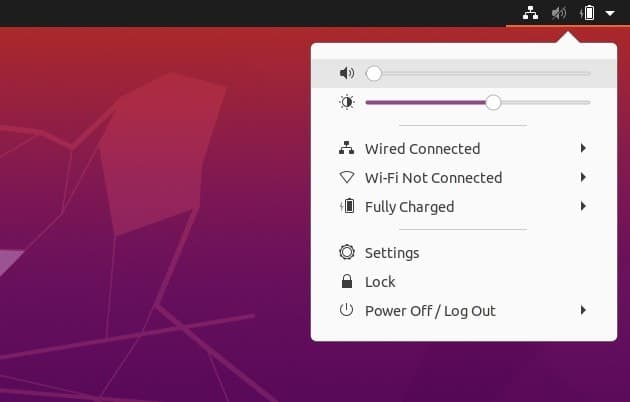 fix sound issues from top bar on linux