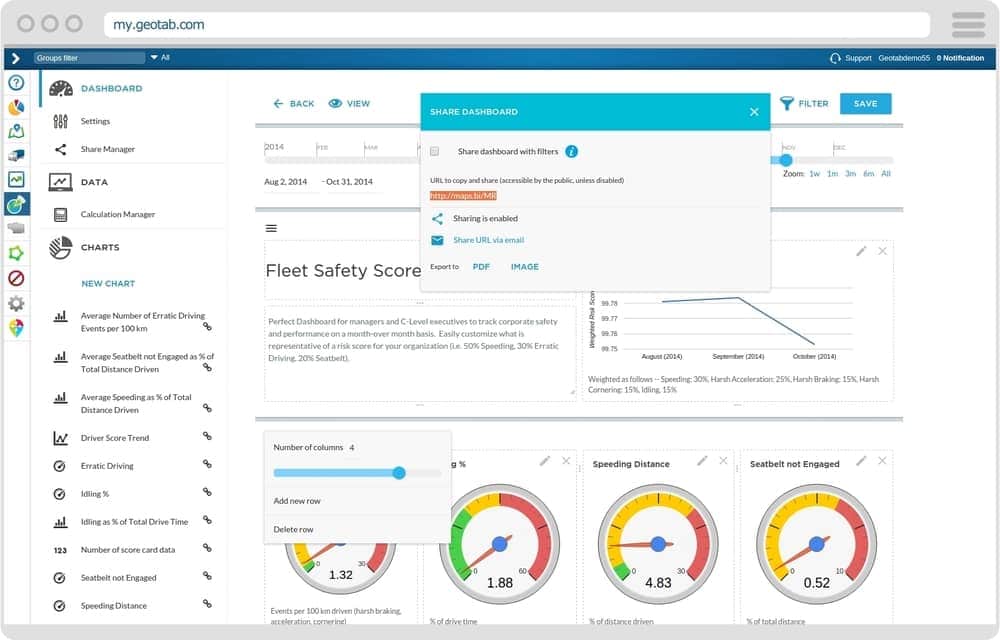 Geotab Fleet Management Software