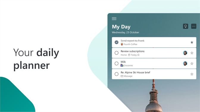 Microsoft To-Do reminder apps for Windows