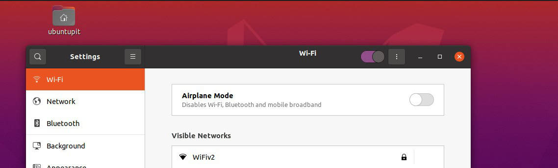 turn of wifi on ubuntu