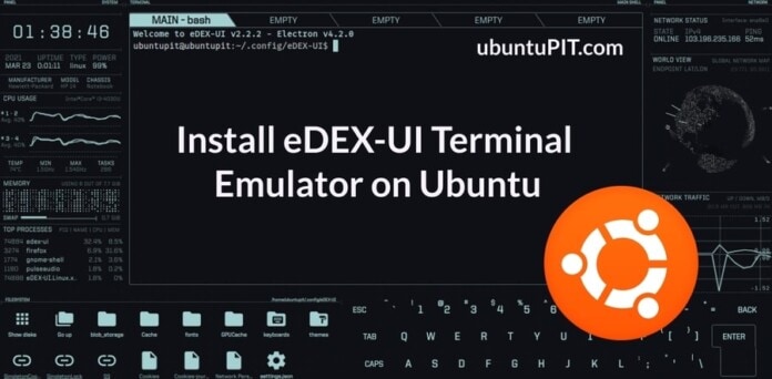 How to Install eDEX-UI Terminal Emulator on Ubuntu