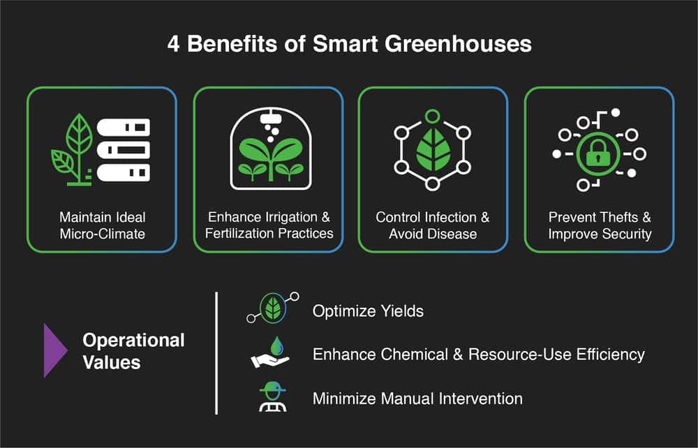 Benefits of Smart Greenhouse