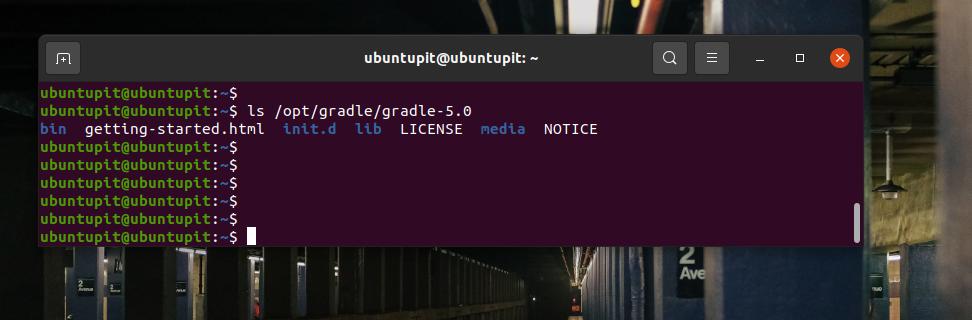 ls opt gradle