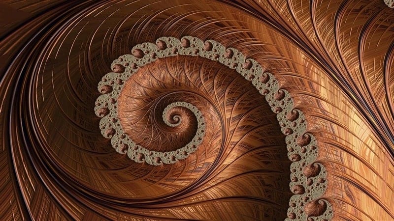 spiraling_fractals_premium - Windows wallpaper themes