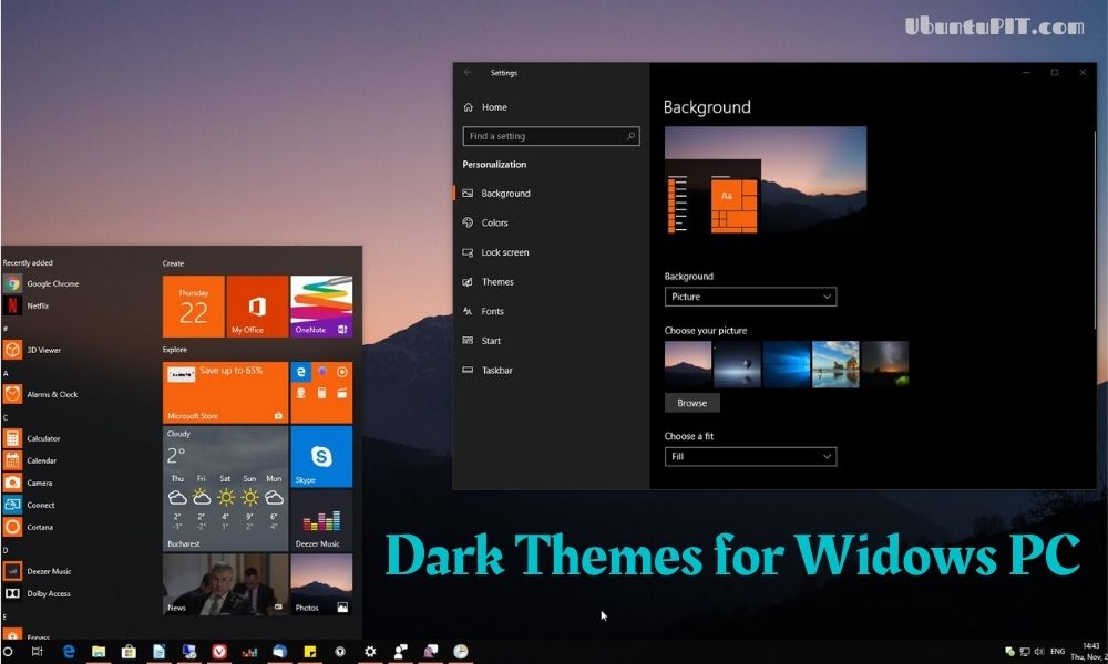 Top 10 Best Windows Dark Themes Time To Care Your Eyes