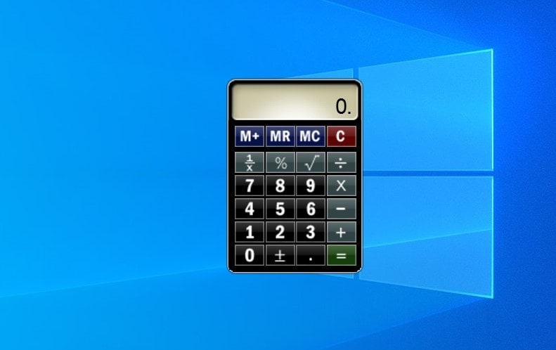 Calculator - widget for Windows