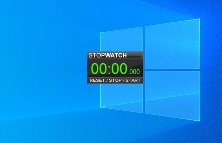 Stopwatch - widget for Windows