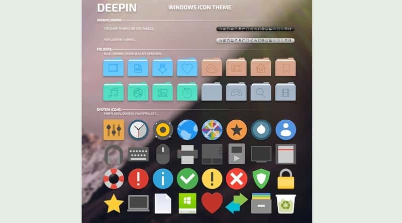 deepin - windows icons pack