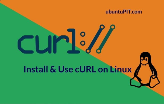 install and use curl on Linux