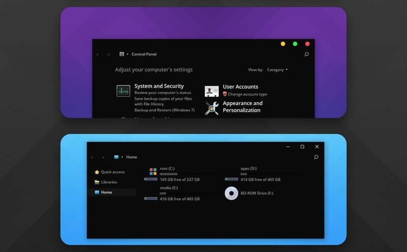 xtheme - Windows dark theme