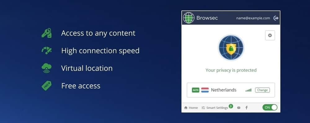 Browsec VPN - Free VPN for Chrome