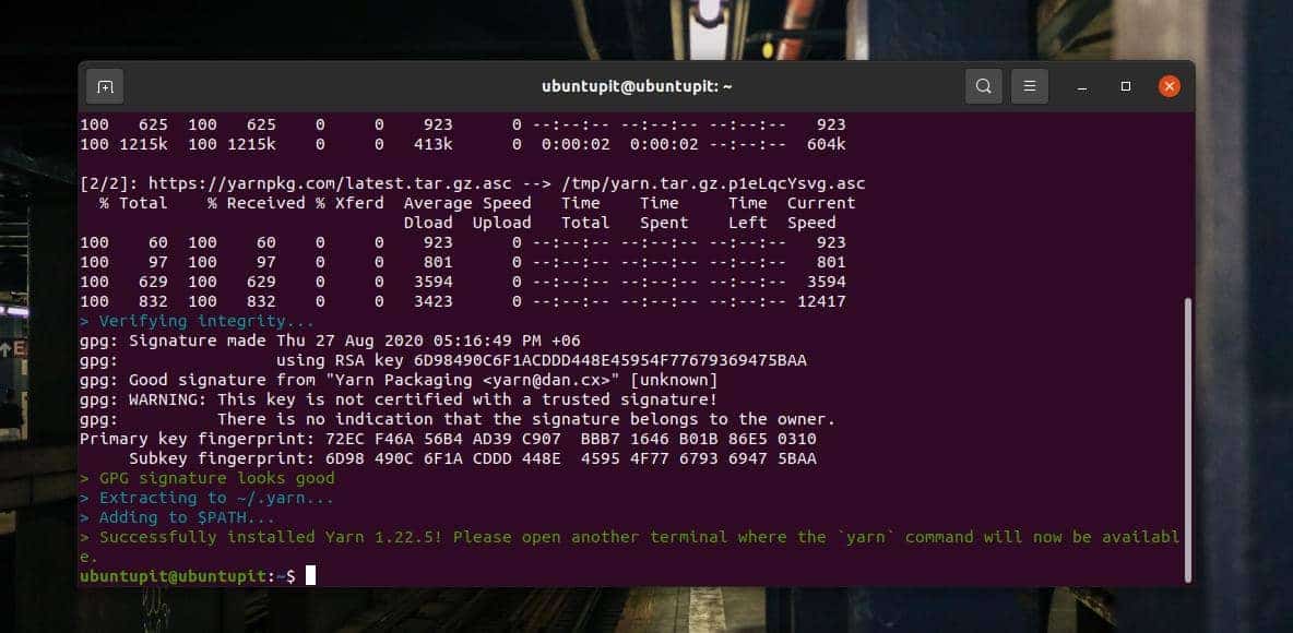 yarn workspaces install dependencies yarn workspaces install dependencies