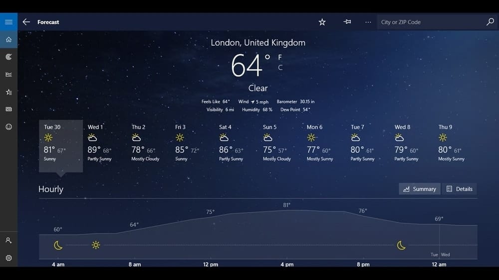 10 Best Weather Apps for Windows 10 I Get Weather Update Instantly Best Weather Map App