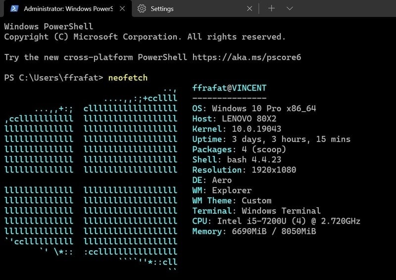 nightlion_v1 - Windows Terminal themes