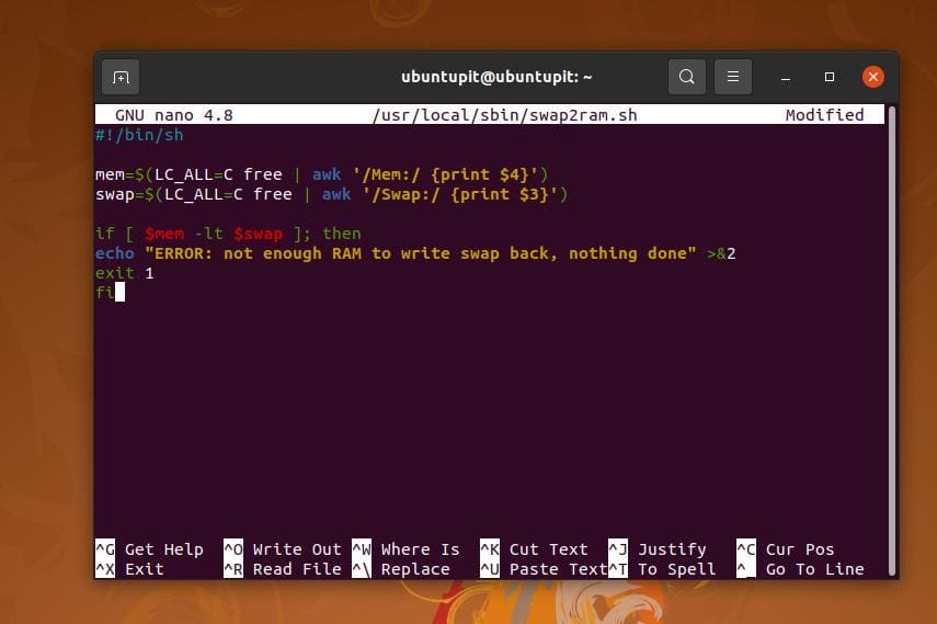 remove swap from Ubuntu