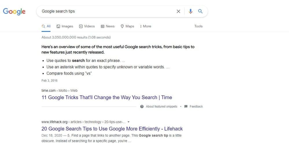 Search by Keywords