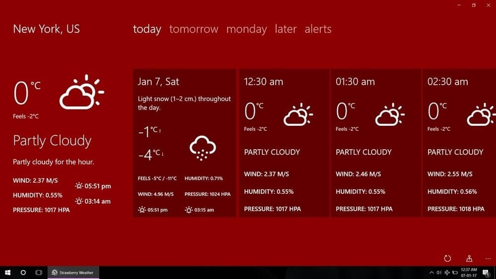 Strawberry Weather