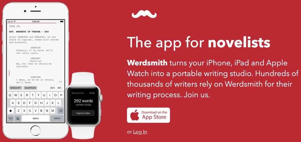 Werdsmith, writing apps for iPad