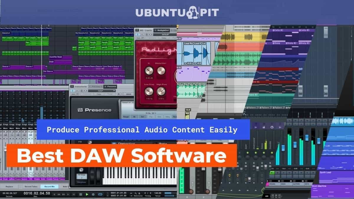 10+ Best DAW Software To Produce Professional Audio Content Easily