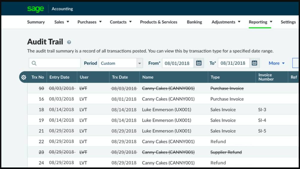 Sage Business Cloud Accounting Invoice Automation Software