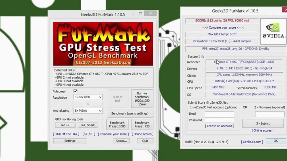 FurMark GPU Benchmark Software