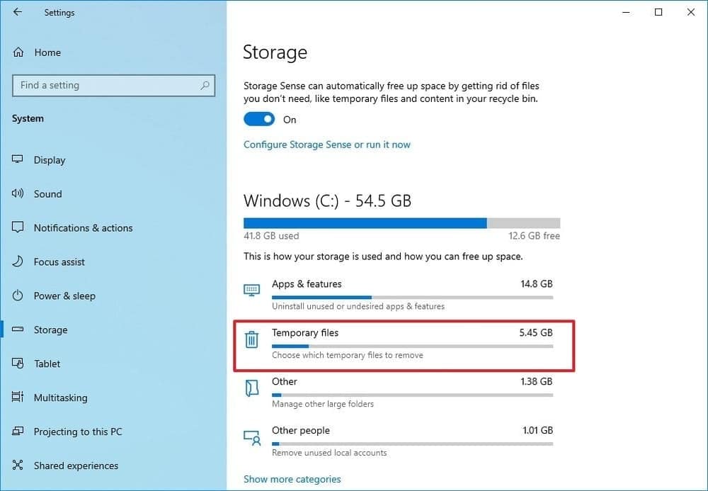 clean hard drive to speed up Windows 10