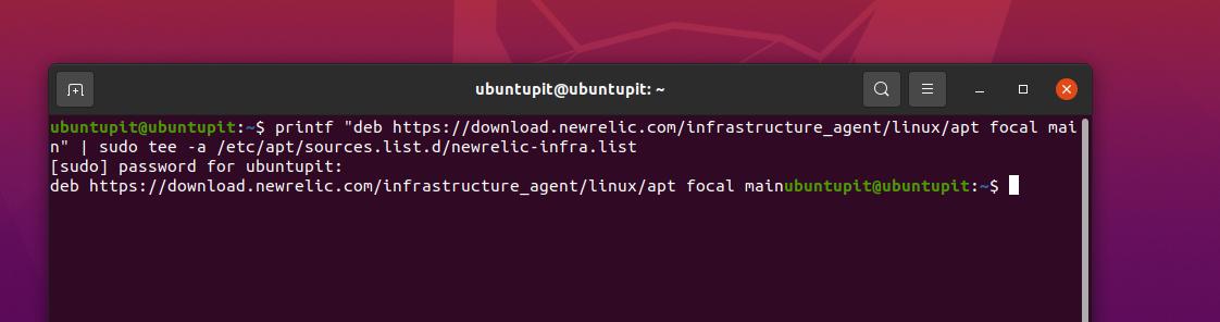 repo download for New relic agent on Linux