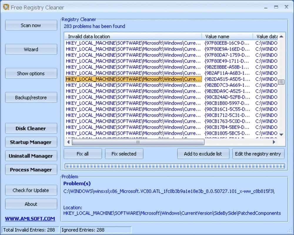 AML Registry Cleaner