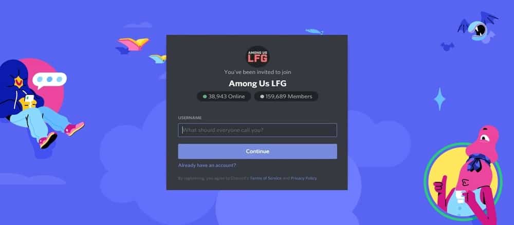 Among Us LFG Discord Server