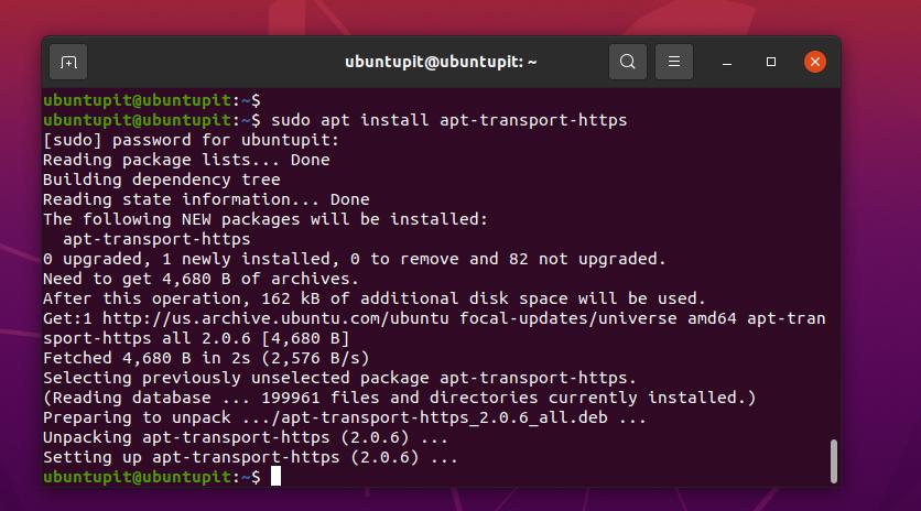 Install HTTPS Ubuntu