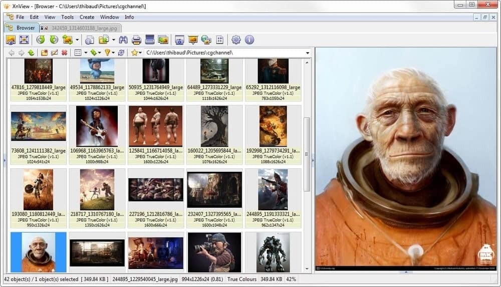 XnView Photo Viewer for Windows