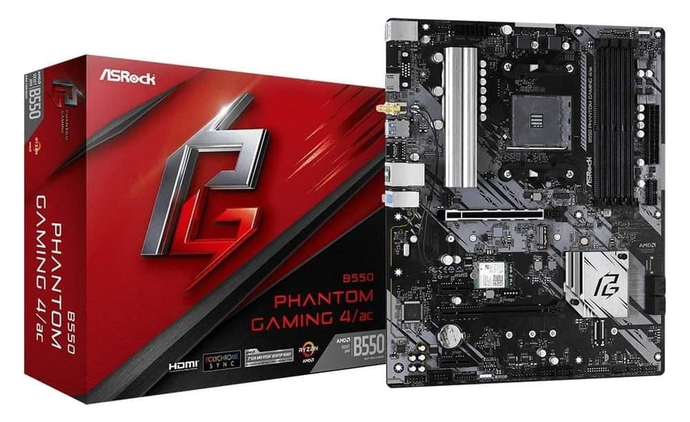 ASRock B550 Phantom Gaming 4/AC