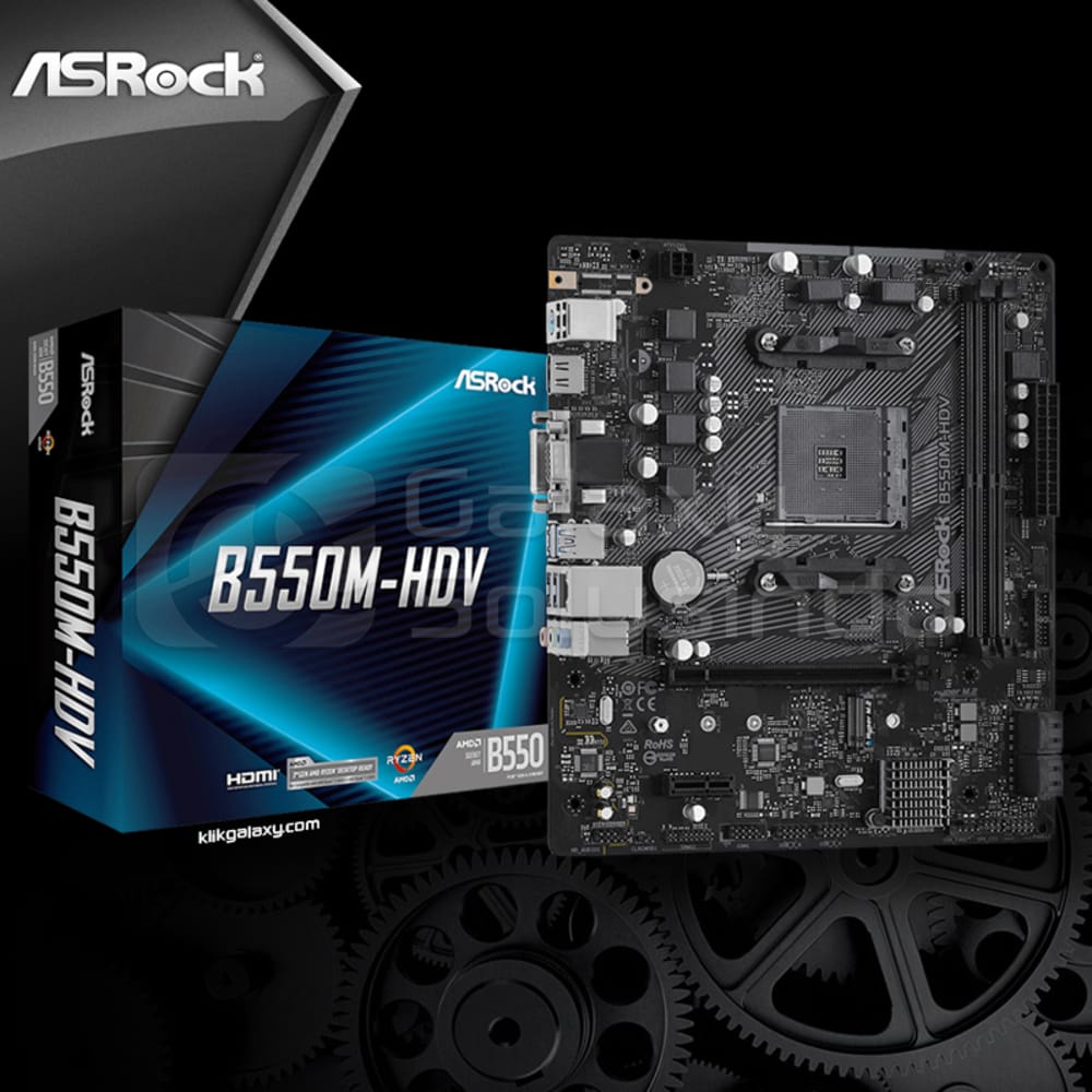 ASRock B550M-HDV, best AMD motherboards