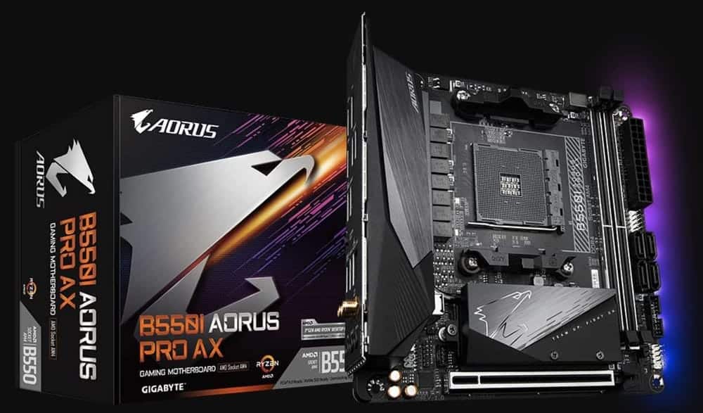 GIGABYTE B550I Aorus Pro AX