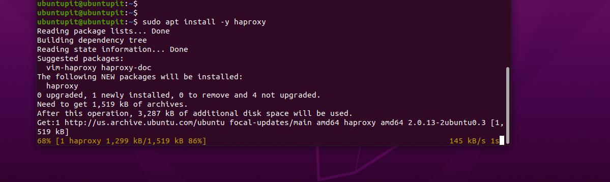 install HAproxy on Ubuntu