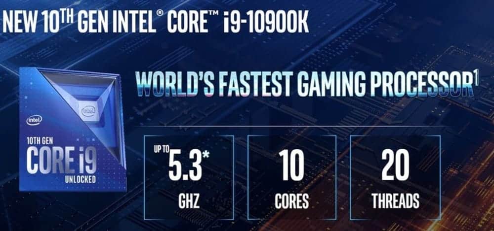 Intel Core i9 10900K