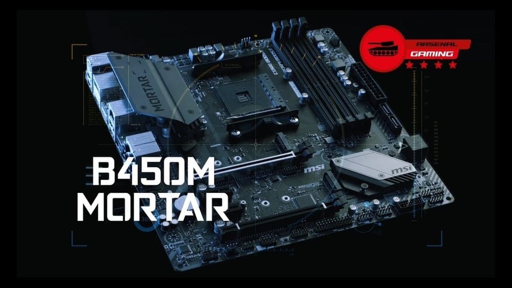 MSI B450M Mortar MAX, best AMD motherboards